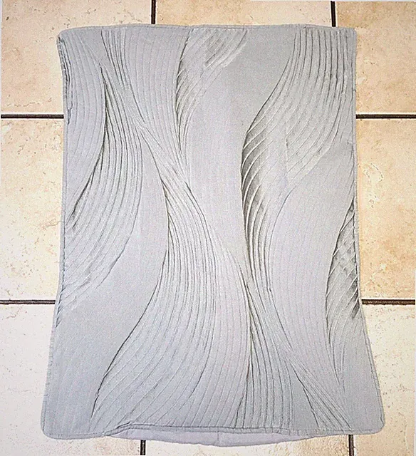 1 Simply Vera Wang Standard Pillow Sham 20" x 26" Cotton Polyester Gray