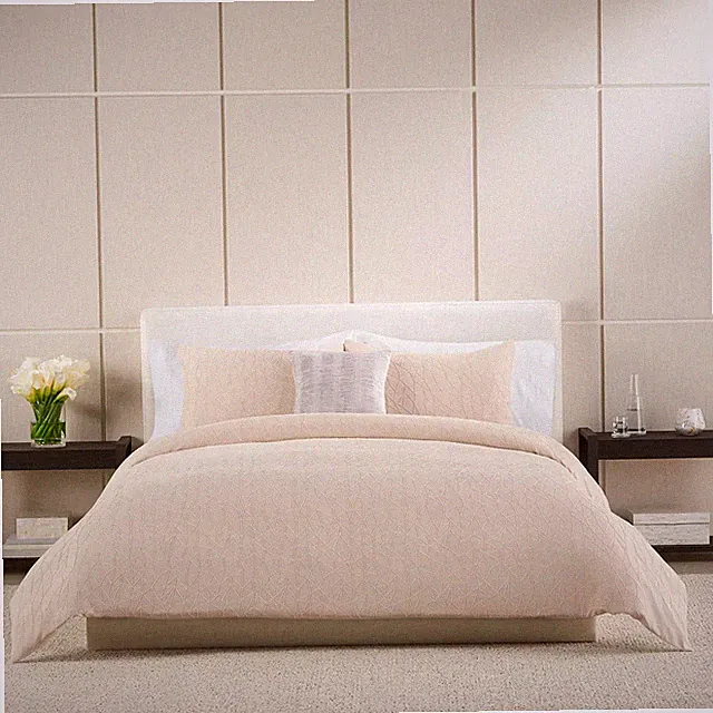 Simply Vera Vera Wang Triangle Texture Duvet Cover Set - Full/Queen