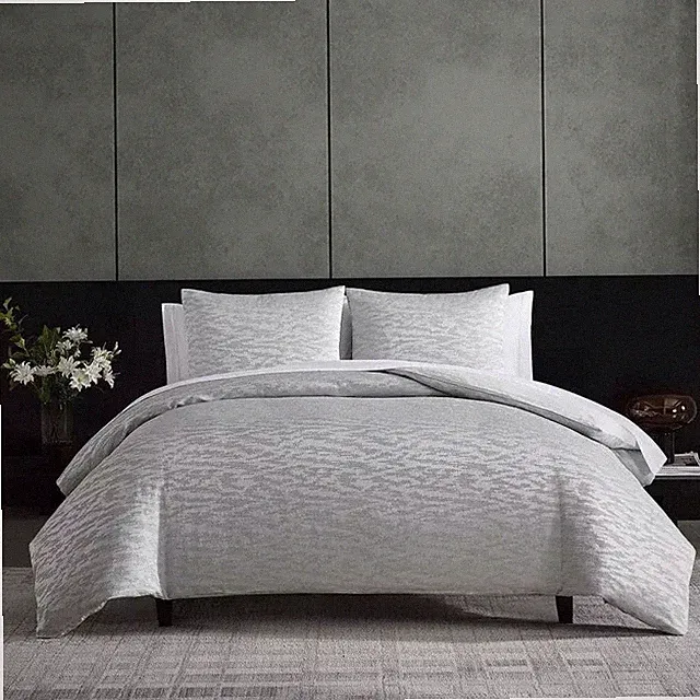 Vera Wang Illusion Grey Comforter Set, King