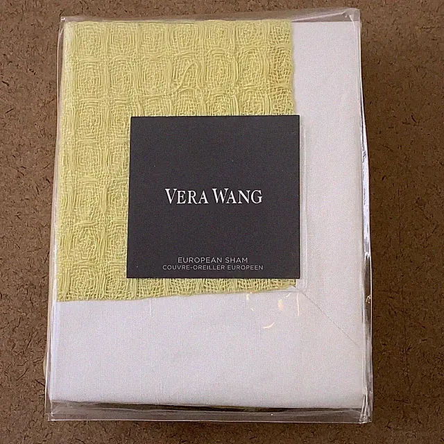 Vera Wang Modern Ikat 26 X 26in European Sham NWT